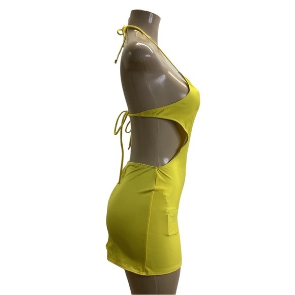 Indecent Proposal by Zuliana mini dress with cut out design and halter tie - Picture 2 of 3